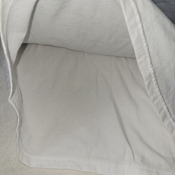 Vintage MMs T Shirt Mens Size Medium White Y2k Grunge Retro Jerzees Heavyweight - Picture 16 of 16